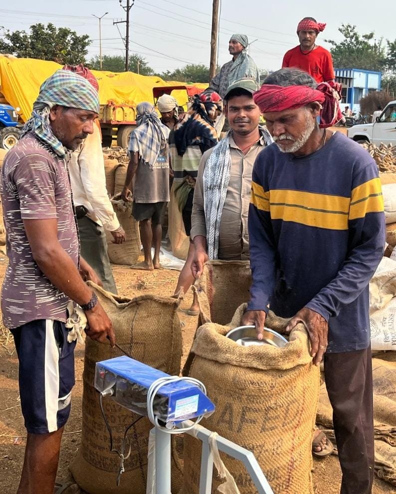 So far 32.29 lakh metric tonnes of paddy has been purchased in Chhattisgarh.