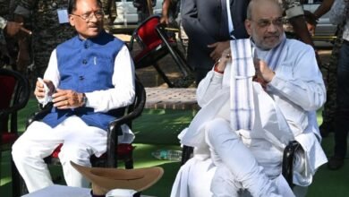 Photo of  बीजापुर जिले के गांव गुण्डम में महुआ पेड़ के नीचे केन्द्रीय गृह मंत्री ने लगाई चौपाल