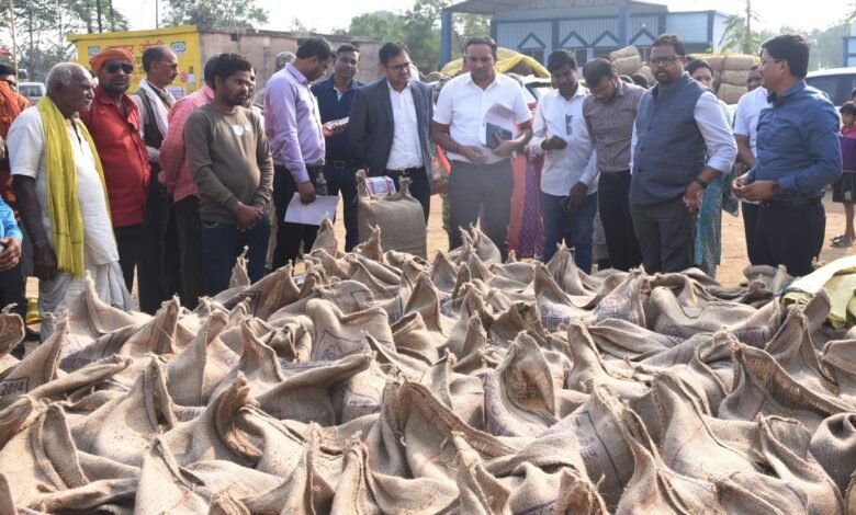बिलासपुर के दौरे पर पहुंचे अपर मुख्य सचिव पिंगुआ 1 Additional Chief Secretary Pingua reached Bilaspur tour