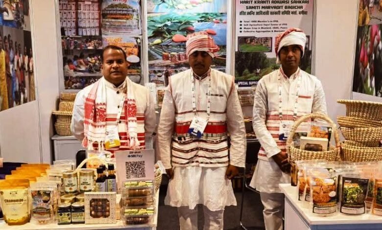 ग्रामीण भारत महोत्सव दिल्ली में जशप्योर के उत्पाद को बेहतर प्रतिसाद 1 Better response to Jashpure products at Gramin Bharat Mahotsav Delhi