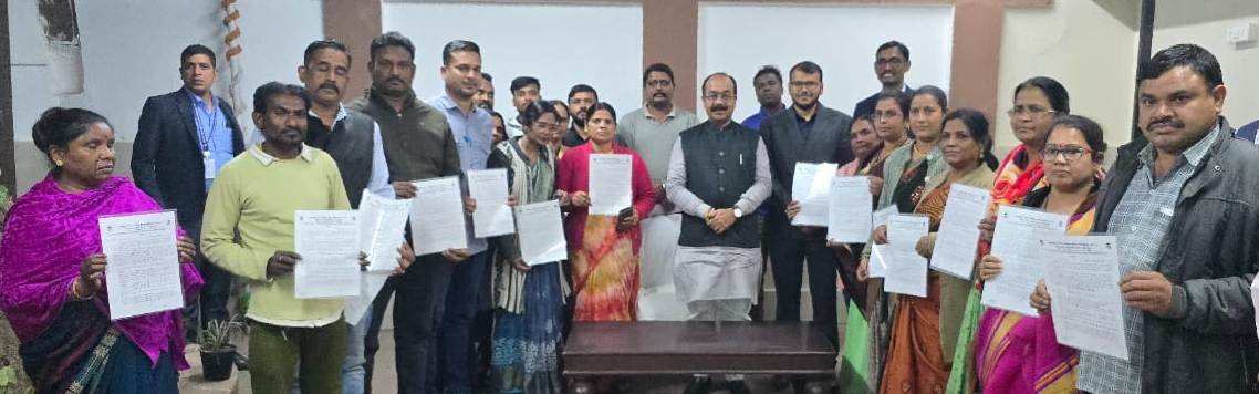 The faces of 22 dependents lit up after getting compassionate appointment.
