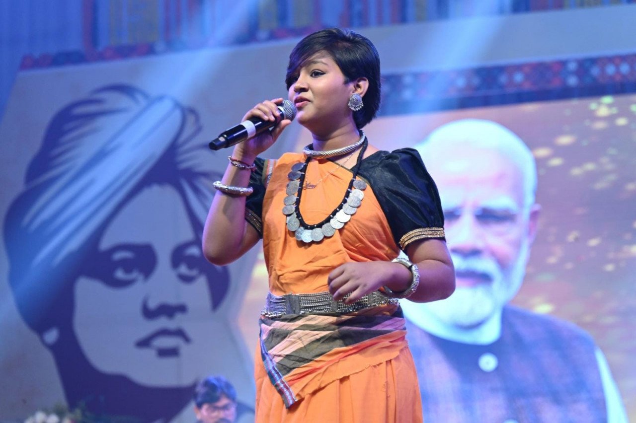 Young artists spread the cultural flavor of Chhattisgarh in Youth Festival