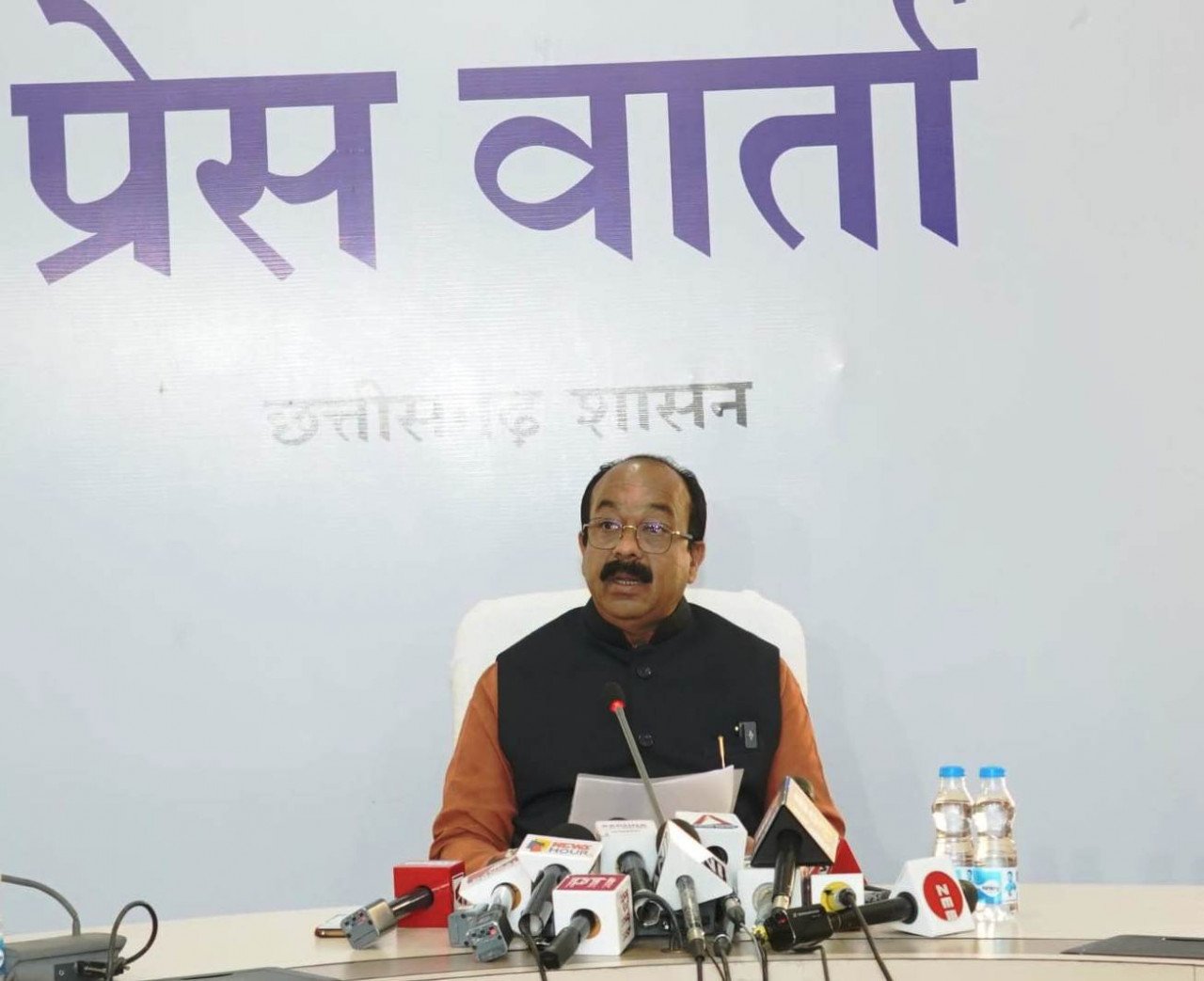 Deputy Chief Minister Shri Arun Sao informed about the decisions taken in the cabinet meeting.
