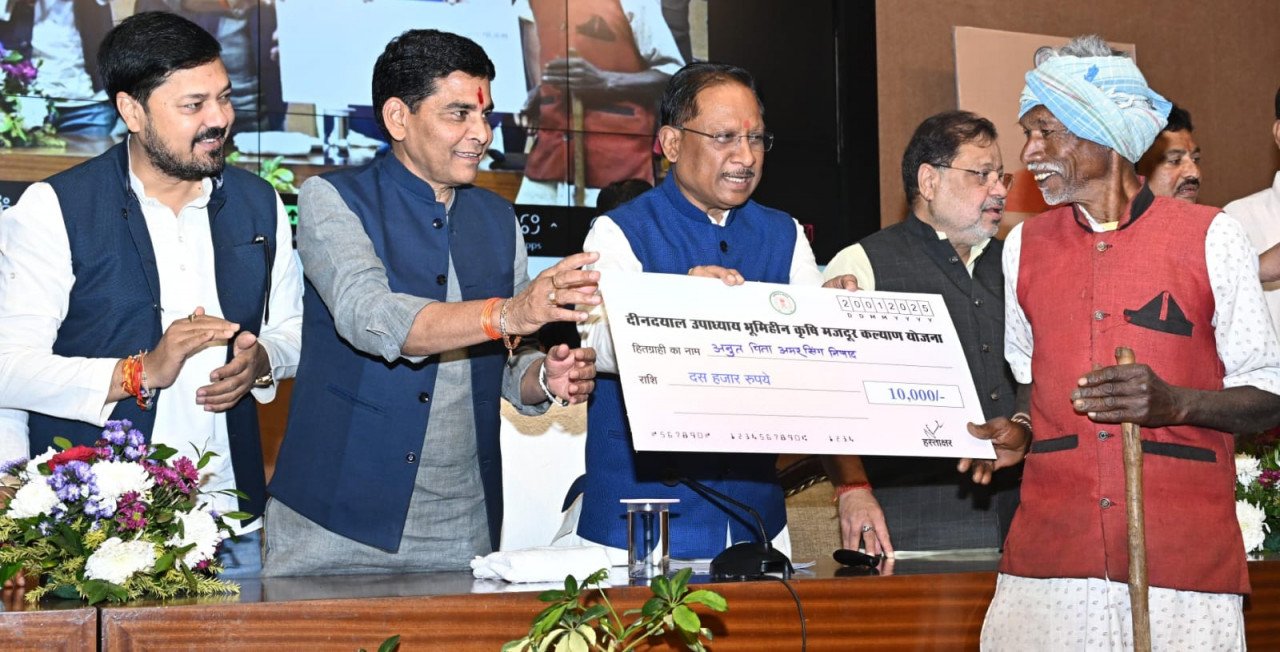 The benefits of good governance should reach every citizen of Chhattisgarh, this is the effort of our government - Chief Minister Sai