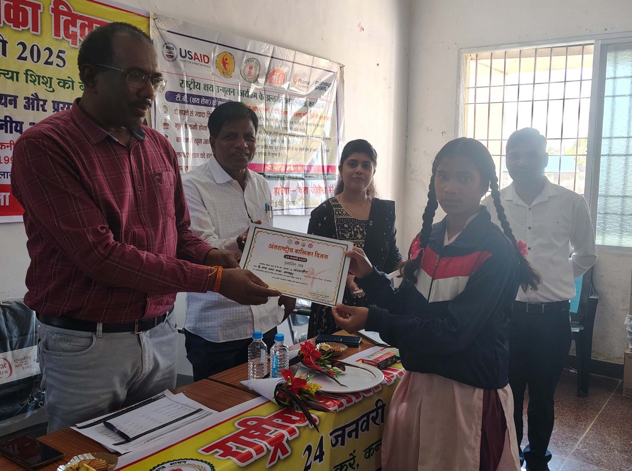 Awareness program in Kondagaon on National Girl Child Day, brainstorming on girls' rights and health