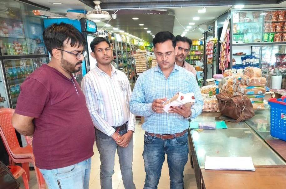 Campaign to check quality of food items continues in Bemetara district