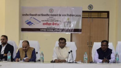 Photo of रायपुर नगरीय निकाय एवं त्रिस्तरीय पंचायत आम निर्वाचन 2025