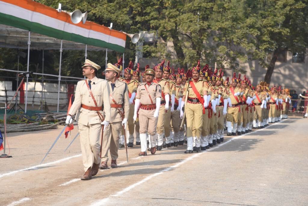 Final rehearsal for Republic Day preparations