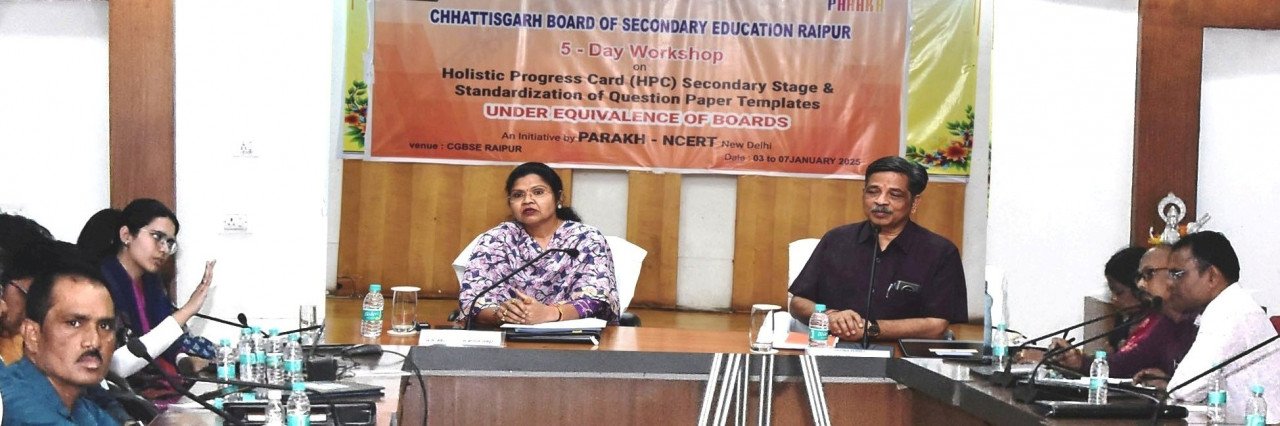 Workshop cum training organized under National Education Policy 2020 in Chhattisgarh Secondary Education Board
