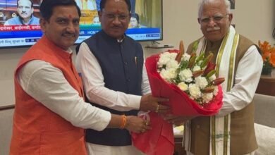 Photo of मुख्यमंत्री विष्णुदेव साय ने केंद्रीय मंत्री मनोहर लाल खट्टर से की सौजन्य भेंट
