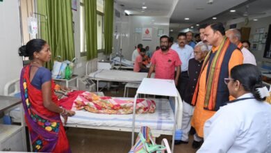 Photo of मंत्री जायसवाल ने जिला अस्पताल दुर्ग का निरीक्षण कर स्वास्थ्य सुविधाओं का किया मूल्यांकन