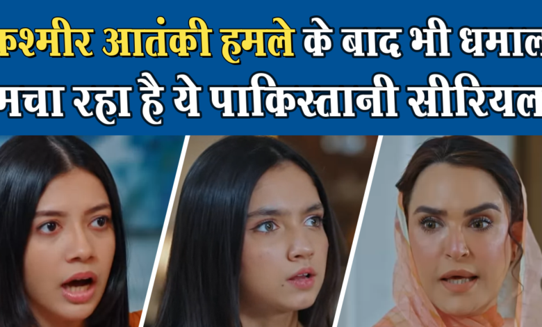 कश्मीर आतंकी हमले के बाद भी धमाल मचा रहा है ये पाकिस्तानी सीरियल 1 This Pakistani serial is making a splash even after the Kashmir terror attack