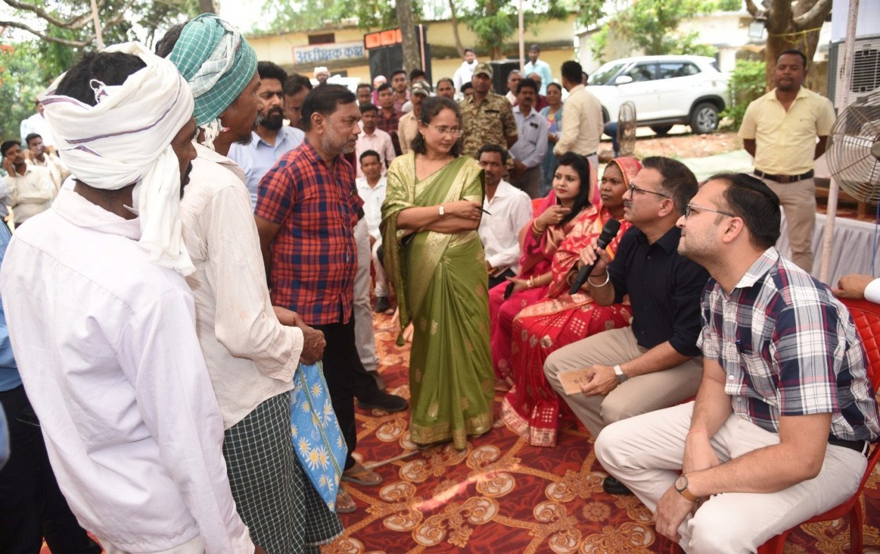 The problems of the people were resolved immediately in the Samadhan Camp in Karauli and Sakalo