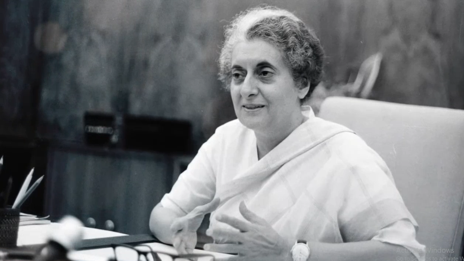 Why did the country remember Indira Gandhi?