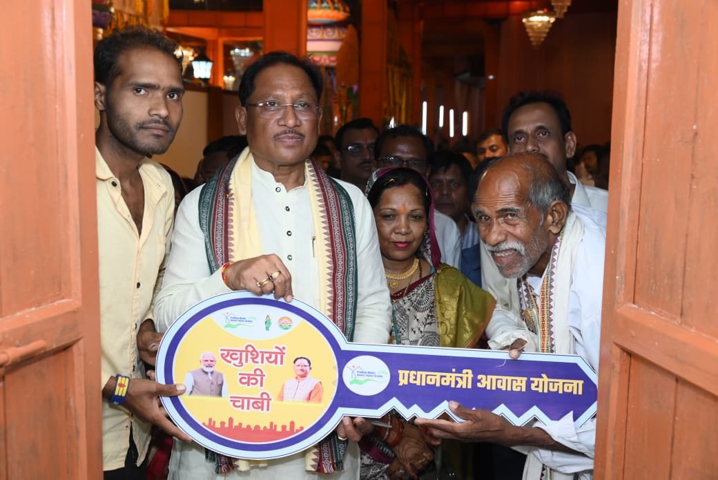 Story from hut to permanent home: Santu Chakres' eyes now shine with dreams