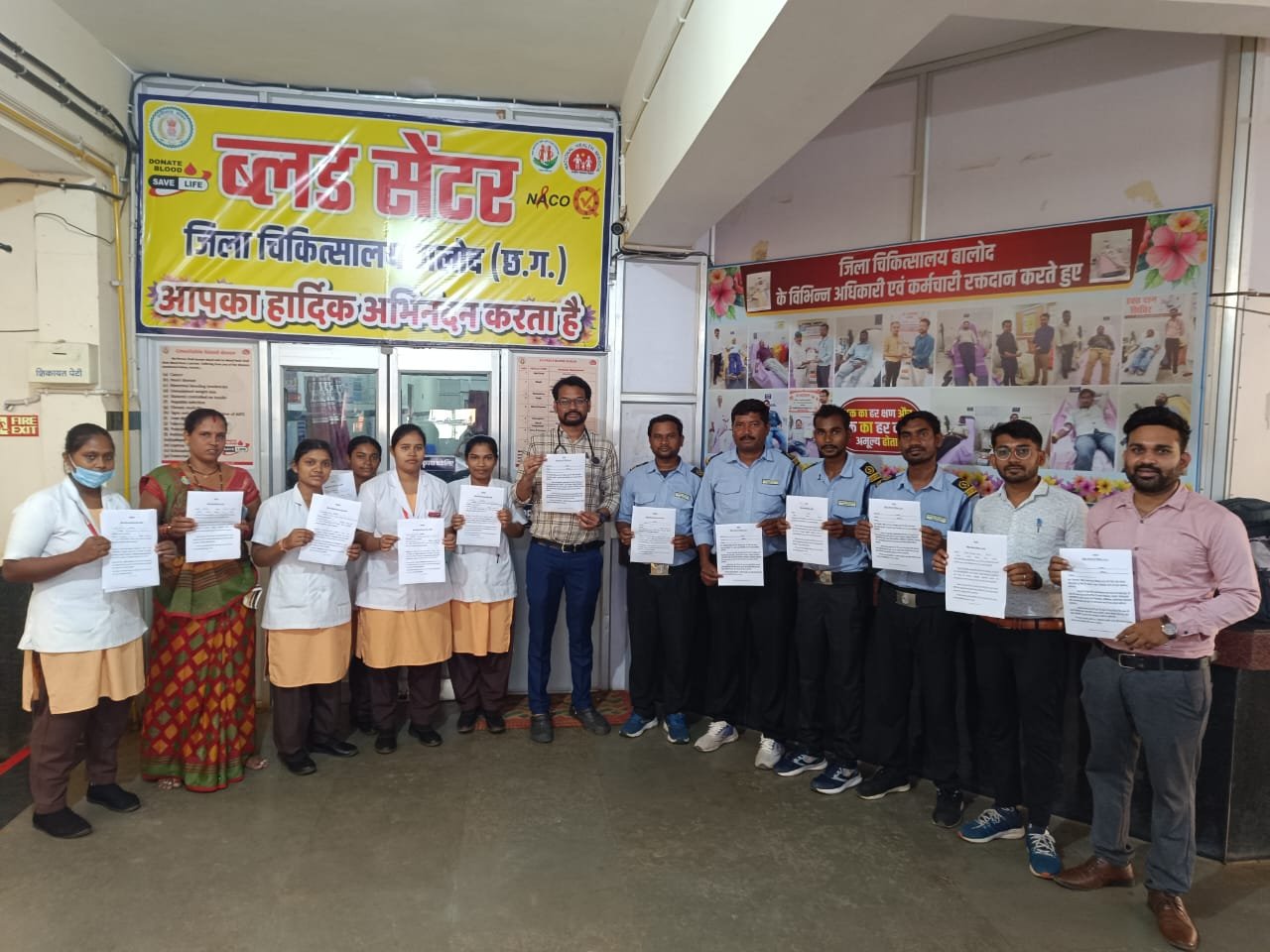 A drop of blood, a ray of hope – World Blood Donor Day becomes a celebration of service in Chhattisgarh