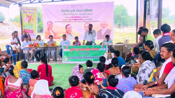 सुकमा में खेती का नया सूरज: ‘विकसित कृषि संकल्प अभियान’ ने किसानों को दिखाई नई राह 1 New sun of farming in Sukma: ‘Developed Agriculture Resolution Campaign’ showed new path to farmers