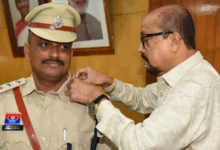 Photo of राजभवन में सजी एक खास शाम, निरीक्षक नीलकिशोर अवस्थी बने उप पुलिस अधीक्षक