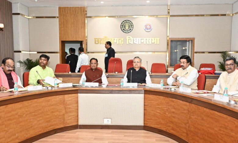 विधानसभा समिति कक्ष में कार्य मंत्रणा समिति की अहम बैठक 1 Important meeting of the Business Advisory Committee in the Assembly Committee Room
