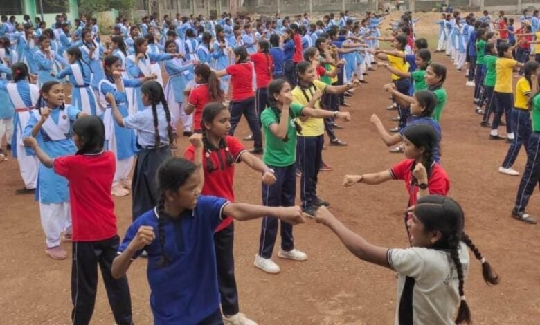 Double dose of empowerment: Girls are being trained in self-defense and sewing