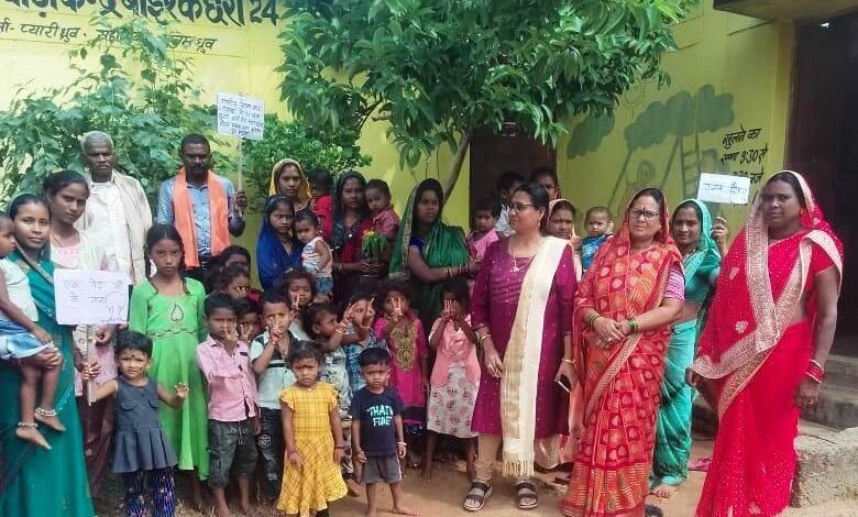 संवरते आंगन, संवरता बचपन: आंगनबाड़ियों में सकारात्मक बदलाव 1 Beautifying courtyards, beautifying childhood: Positive changes in Anganwadis