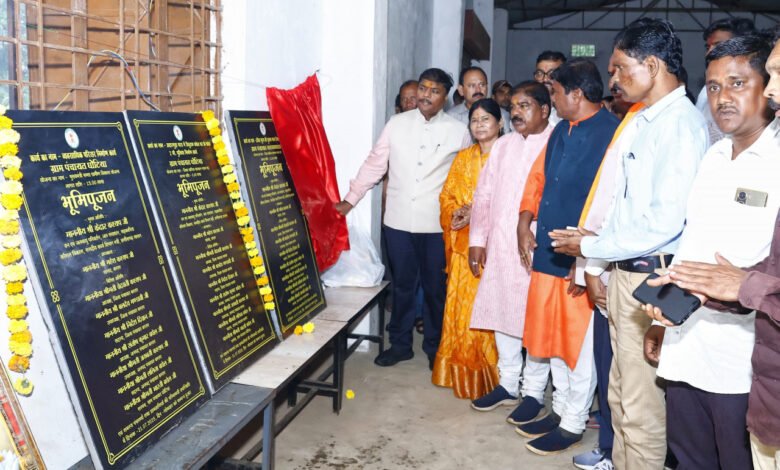 New impetus to Bastar's development, construction work worth Rs 42 lakh started in Narayanpur
