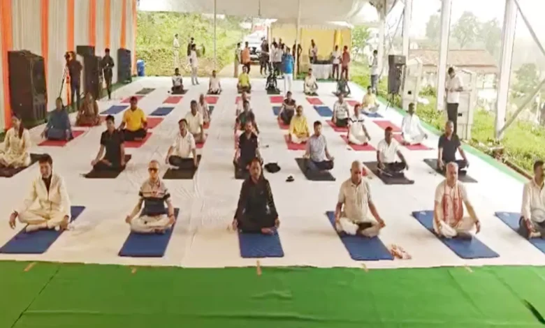 बीजेपी प्रशिक्षण शिविर का दूसरा दिन: योग से शुरुआत, शिवराज का संबोधन आज 1 Second day of BJP training camp Started with yoga, Shivraj's address today