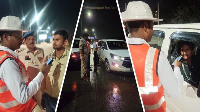 Strict action on speeding and drunk driving in Nava Raipur, awareness about road safety is necessary