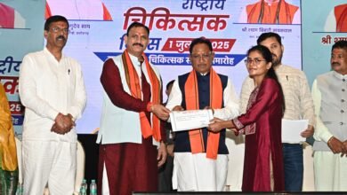 Photo of चिकित्सकों की अटूट सेवा भावना का स्वस्थ छत्तीसगढ़ के निर्माण में है अटूट योगदान – मुख्यमंत्री साय