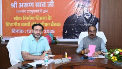 Photo of उप मुख्यमंत्री अरुण साव ने लोक निर्माण विभाग के कार्यों की समीक्षा की