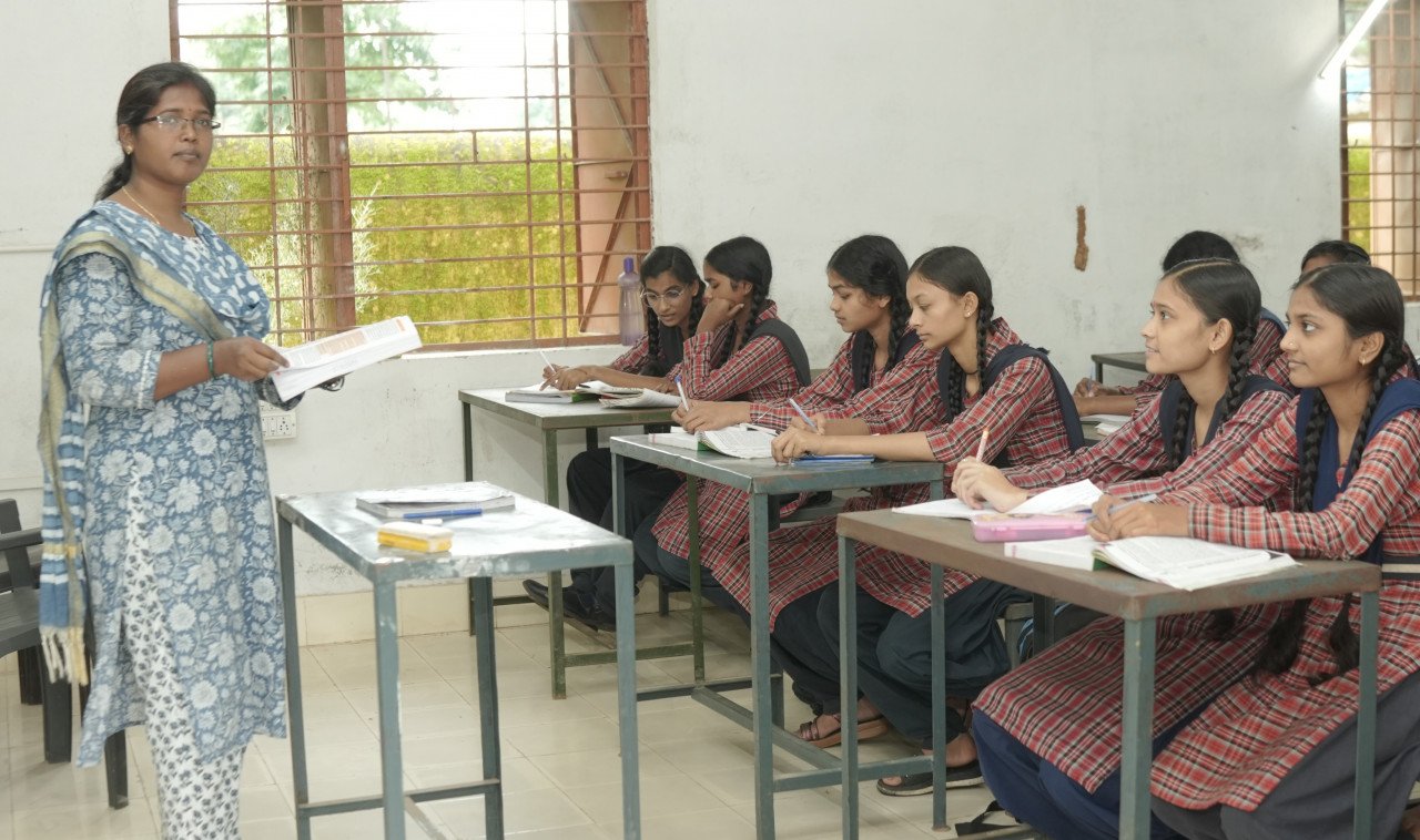 Changes started to appear in Manchadoli school of Korba district after the deployment of a biology teacher