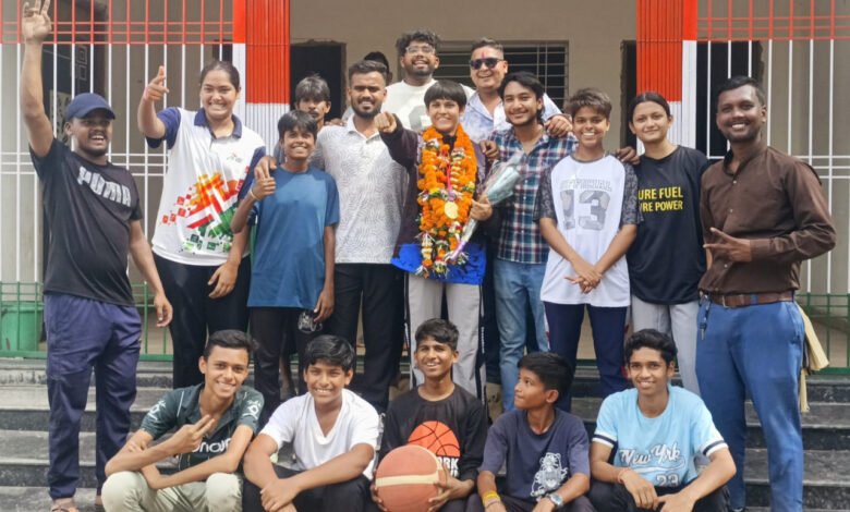 महासमुंद की दिव्या रंगारी राष्ट्रीय बास्केटबॉल प्रशिक्षण शिविर में शामिल 1 Divya Rangari of Mahasamund joins the national basketball training camp