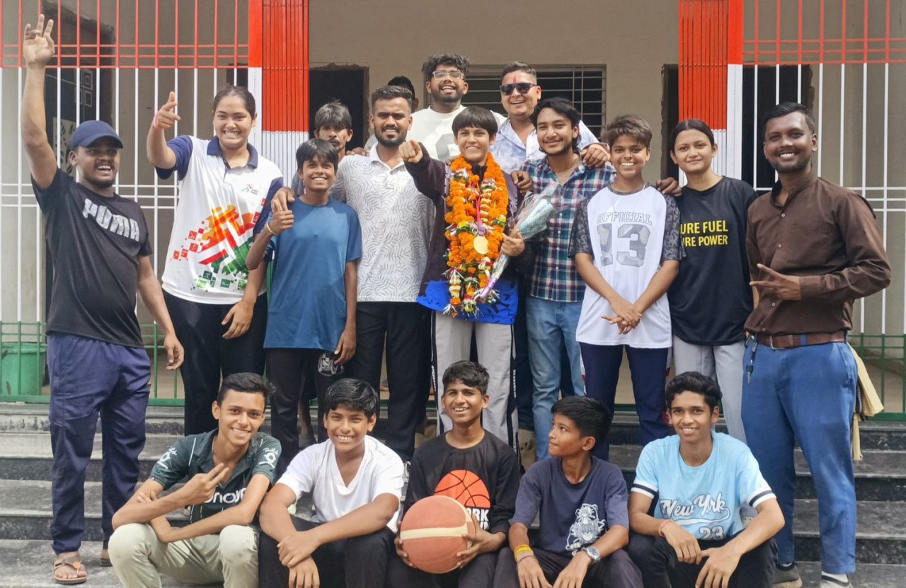 Divya Rangari of Mahasamund joins the national basketball training camp