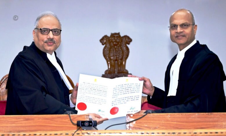 Justice Ravindra Kumar Agarwal took oath as permanent judge