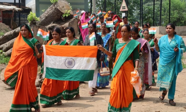 The sisters of Bihaan awakened the spirit of patriotism