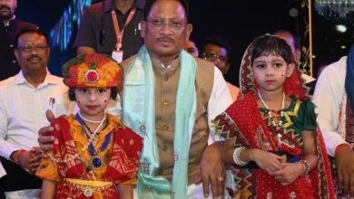 Photo of मुख्यमंत्री विष्णु देव साय ने जन्माष्टमी उत्सव में की शिरकत, दही-हांडी तोड़कर निभाई परंपरा