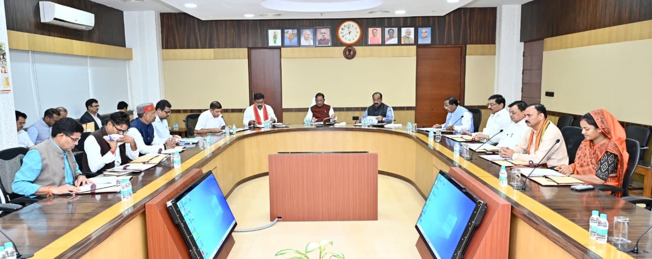 Cabinet meeting begins under the leadership of Chief Minister Vishnu Dev Sai - Important step towards policy formulation
