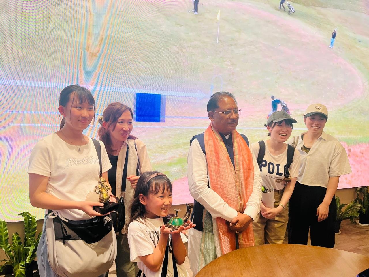 Chief Minister Vishnu Dev Sai presented the state's glorious history to the world at the World Expo 2025