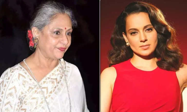 Jaya Bachchan pushed a fan, Kangana Ranaut said- 'People tolerate it because she is Amitabh Bachchan's wife'