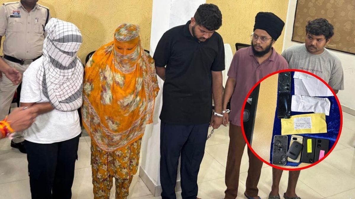 High-tech heroin syndicate busted in Raipur, 6 accused arrested, goods worth Rs 57 lakh seized