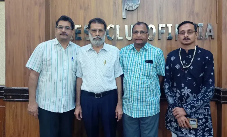 Balwinder Singh became the National President of Jammu Indian Journalists Union and D Shyam Sundar became the General Secretary