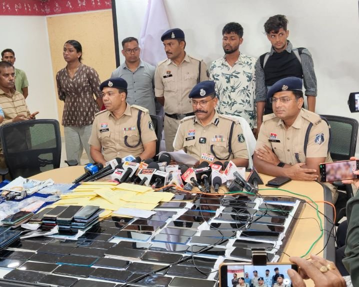 Raipur Police busts interstate theft gang, two accused from Maharashtra arrested from Ambikapur