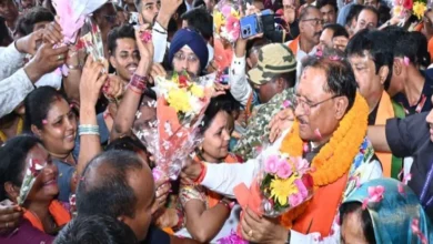 Photo of मुख्यमंत्री के जापान और कोरिया दौरे से लौटने पर भव्य स्वागत के बीच जताया निवेश और विकास का भरोसा