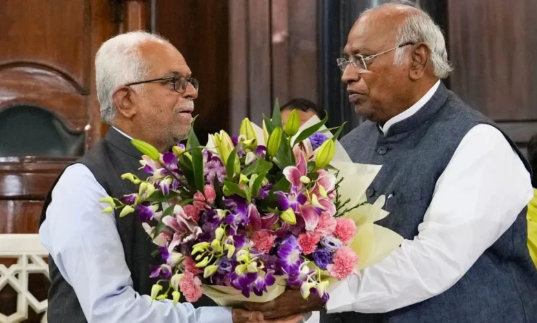 Amit Shah's attack: Vice-presidential candidate Reddy accused of 'Naxal sympathies'