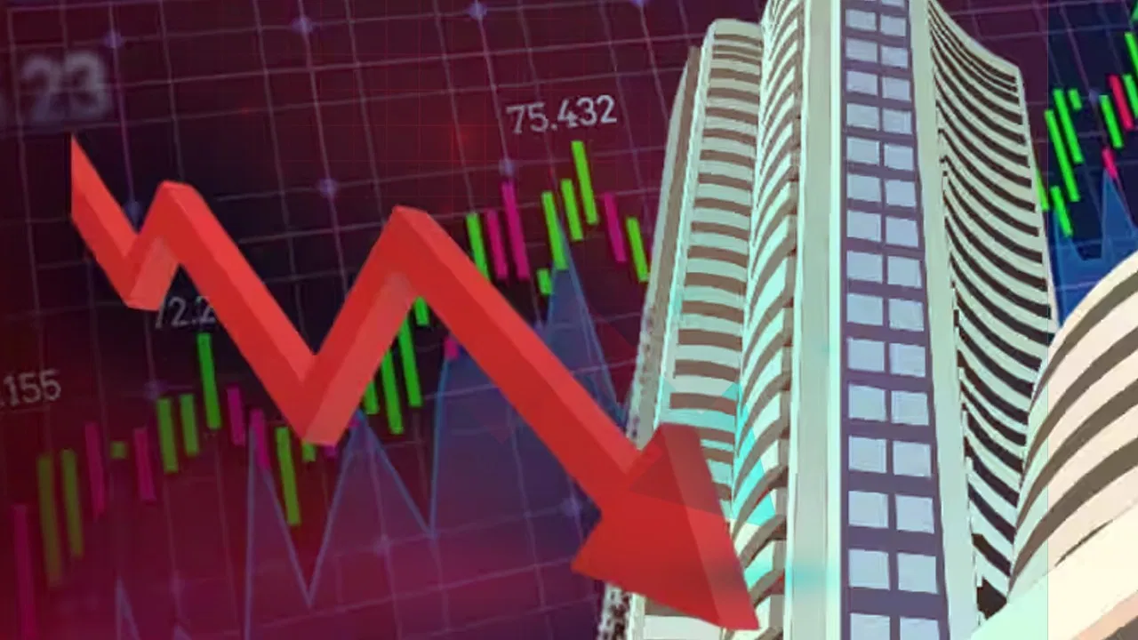 Sensex-Nifty slipped a lot in the beginning, big stocks showed weakness