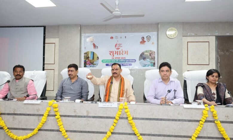 Health Minister held a divisional level review meeting in Dantewada, gave strict instructions on malaria-anemia eradication