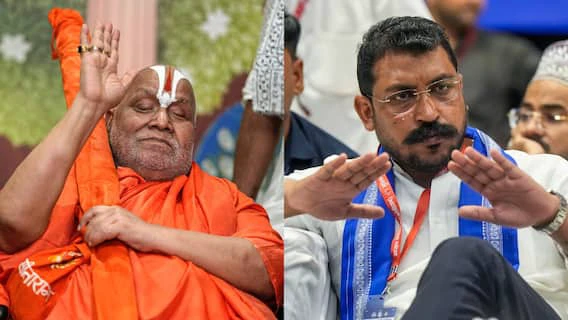 जगद्गुरु रामभद्राचार्य के "मिनी पाकिस्तान" बयान पर चंद्रशेखर आज़ाद का तीखा हमला 1 Chandrashekhar Azad's scathing attack on Jagadguru Rambhadracharya's "mini Pakistan" statement