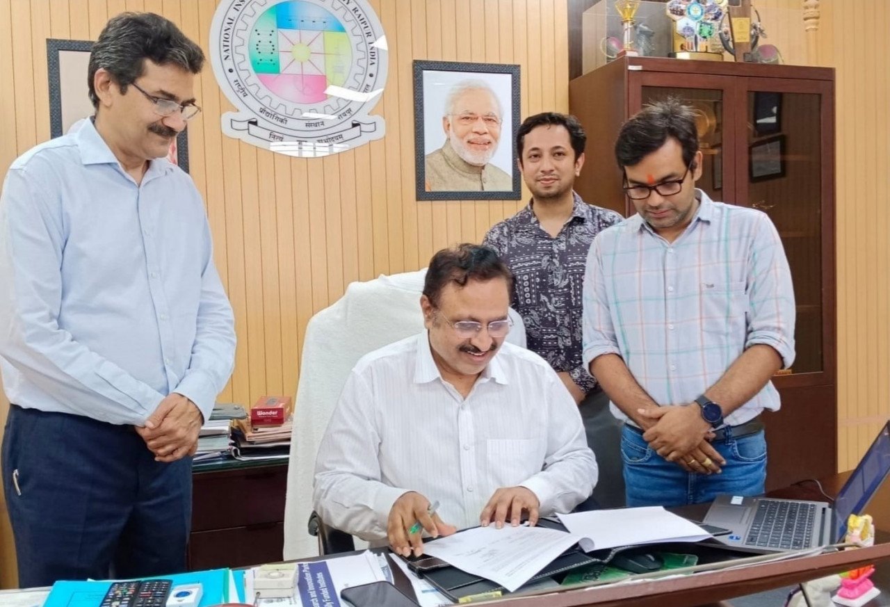 NIT Raipur's FIE will get National Incubator Award, Chhattisgarh's startup ecosystem will get a new flight