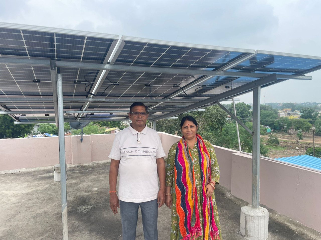 Sunlight illuminates the house and courtyard: Ashok Sahu adopted 'PM Suryaghar Yojana', now the electricity bill is zero!