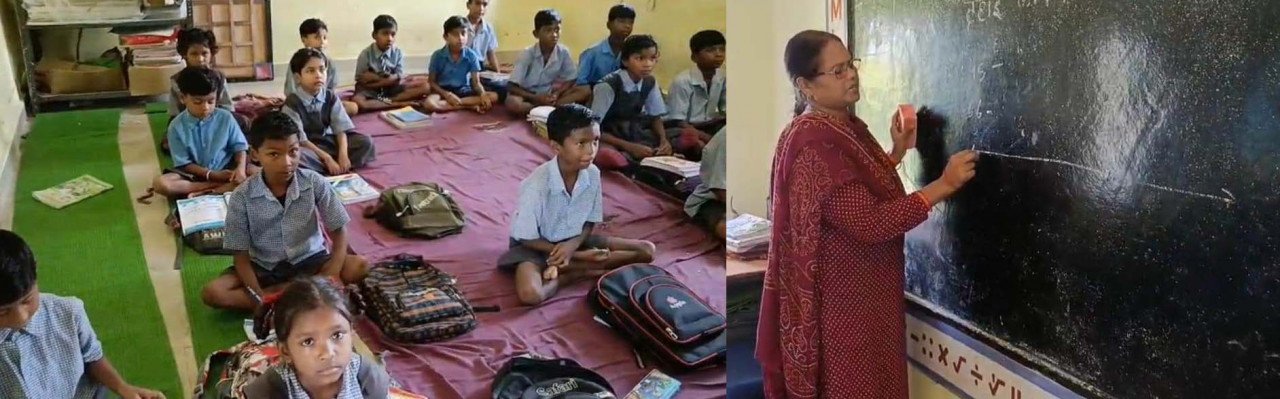 Rationalization brings new light to schools in Kharsia, children are getting quality education